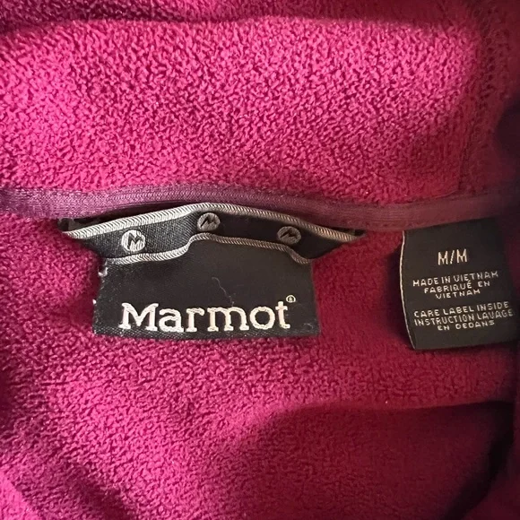 Marmot Fleece Zip-Up Hoodie - Picture 3 of 3